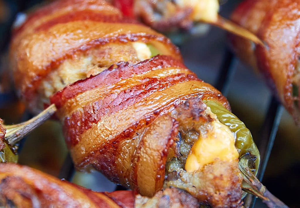 Bacon Wrapped Jalapeno Poppers